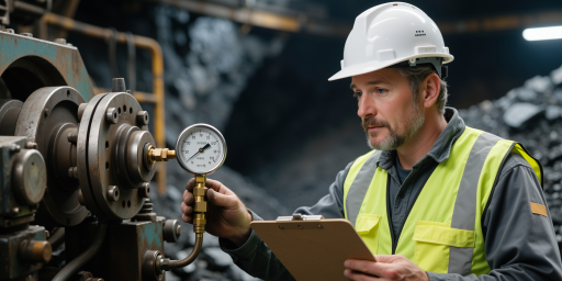 Certified technician holding safety certification documents, professional credentials displayed, clean workspace environment